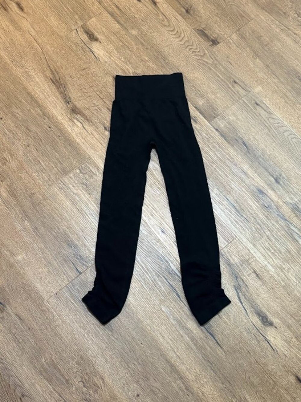 NUX High-Waist Seamless Leggings Black Small Sensil Nylon